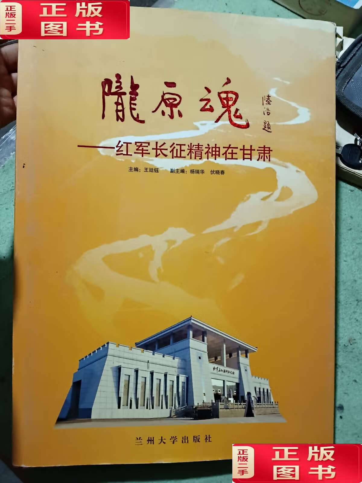 【二手9成新】陇原魂----红军长征精神在甘肃 /王廷钰 兰州大学