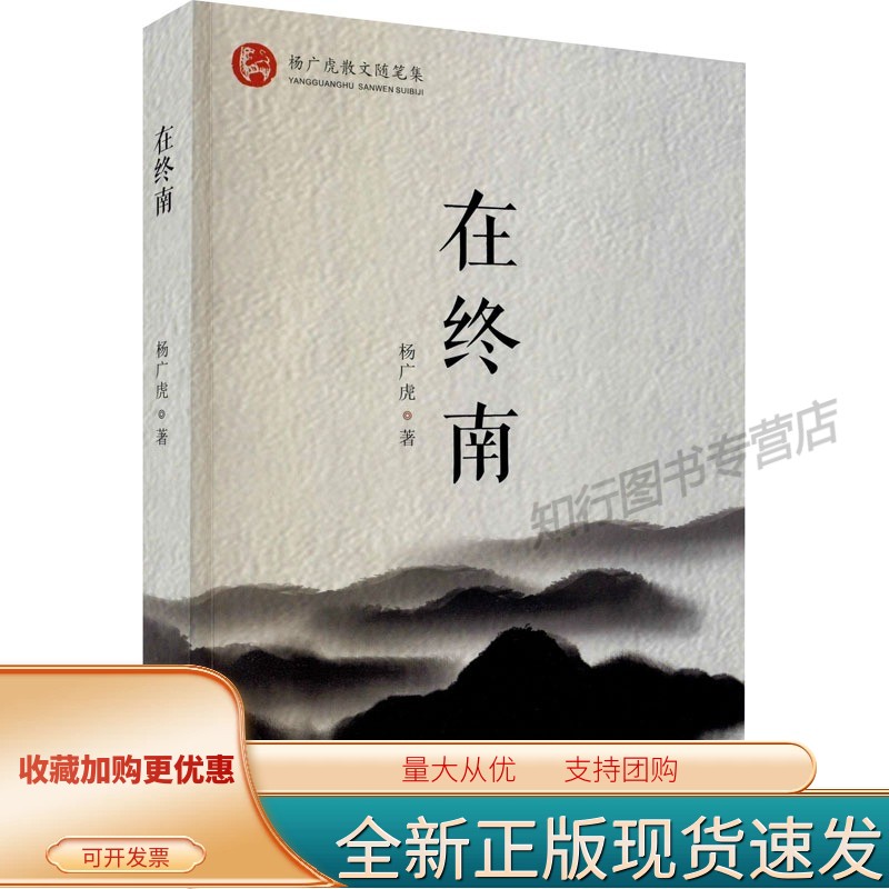 在终南 杨广虎 小说书 图书