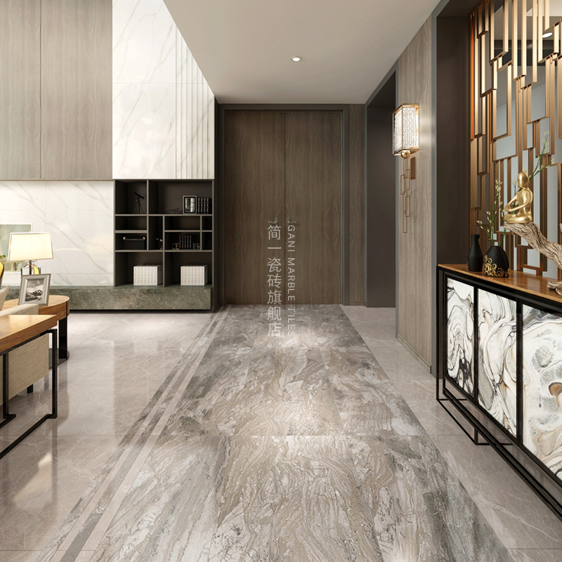 简一(gani) gani简一 意大利狐大理石瓷砖 客厅玄关地砖厨房墙砖卫生