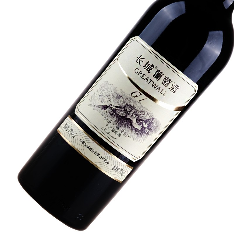 长城（GreatWall）金装解百纳干红葡萄酒 国货红酒中粮烟台产区整箱量贩装750mL*6瓶 【金装G1】解百纳干红整箱装