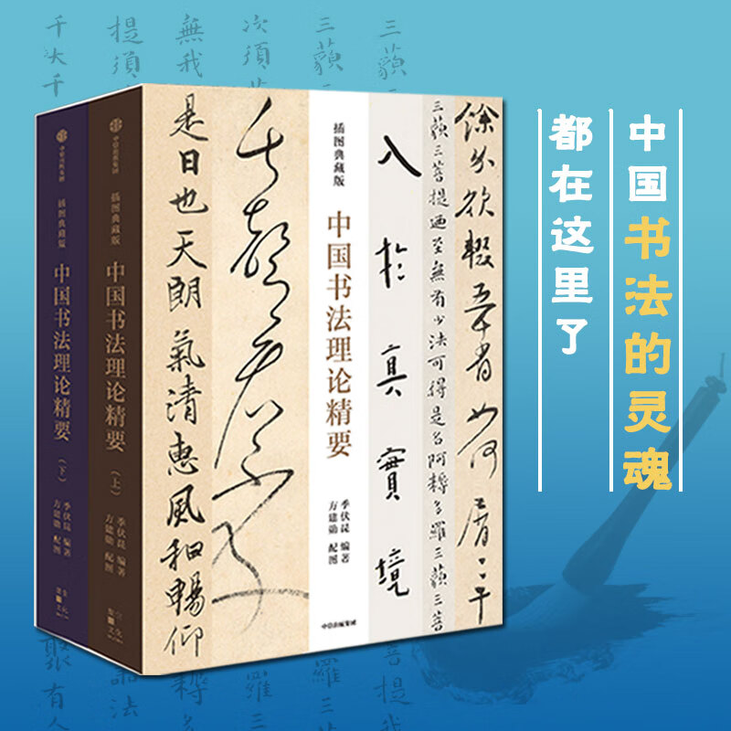 中国书法理论精要 插图典藏版 季伏昆 方建勋著 一部系统的历代书论导读著作 让读者更快 更易理解掌握书法之要义