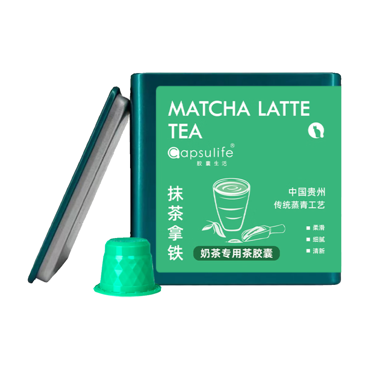 抹茶拿铁-奶茶专用茶胶囊(16杯)