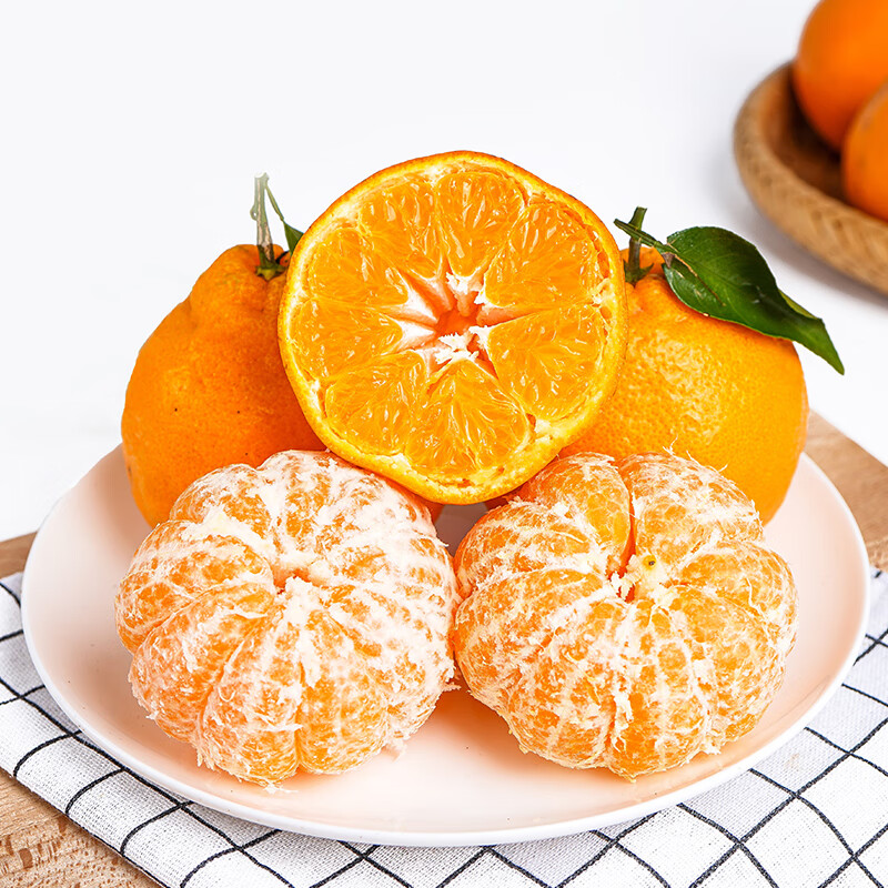 顺丰包邮正宗四川春见耙耙柑新鲜水果桔子丑橘丑桔柑橘子净重10斤 耙耙柑10斤特大果14-18个