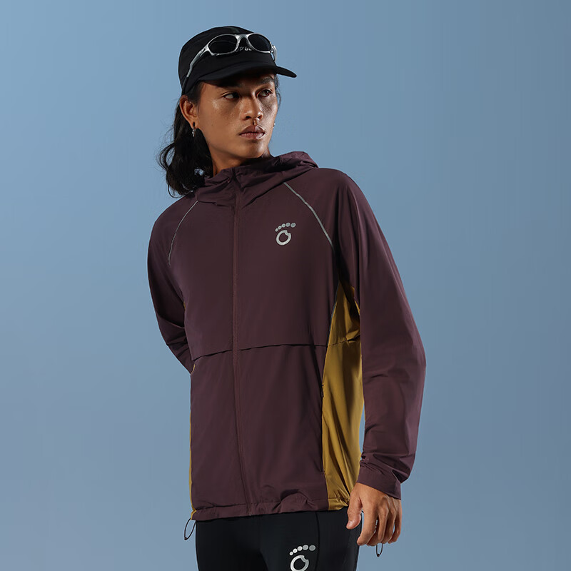 马孔多（macondo）原创单品丨男女连帽保温仓外套冬跑步空气胶囊聚热锁温带呼吸面罩 巧克力酱 男 3XL 男子