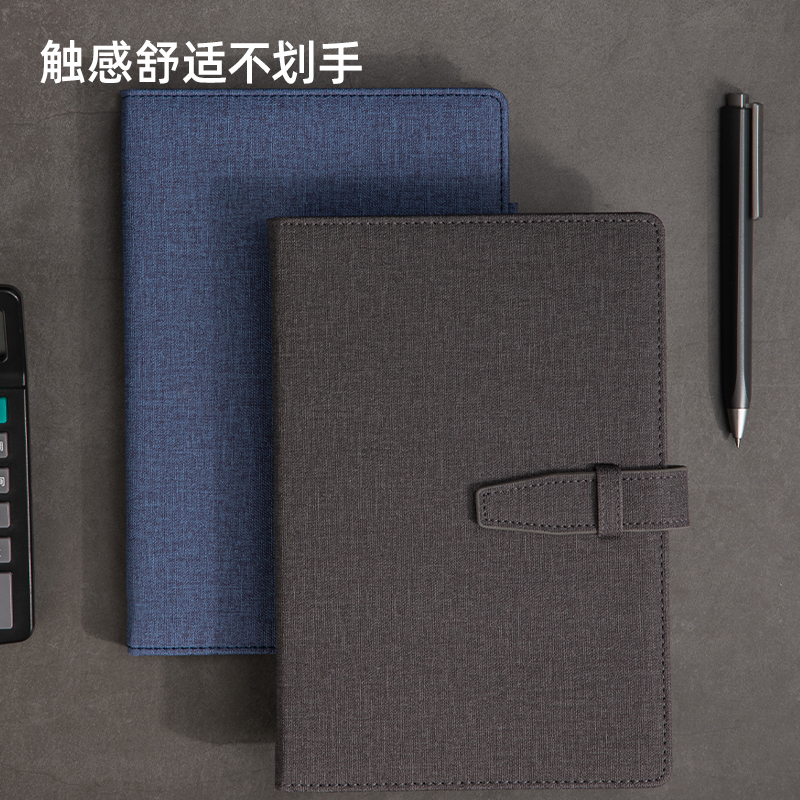 得力deli布艺扣带皮面本笔记本子加厚会议记事本办公用品文具怎么可以指定颜色，想要灰色的。