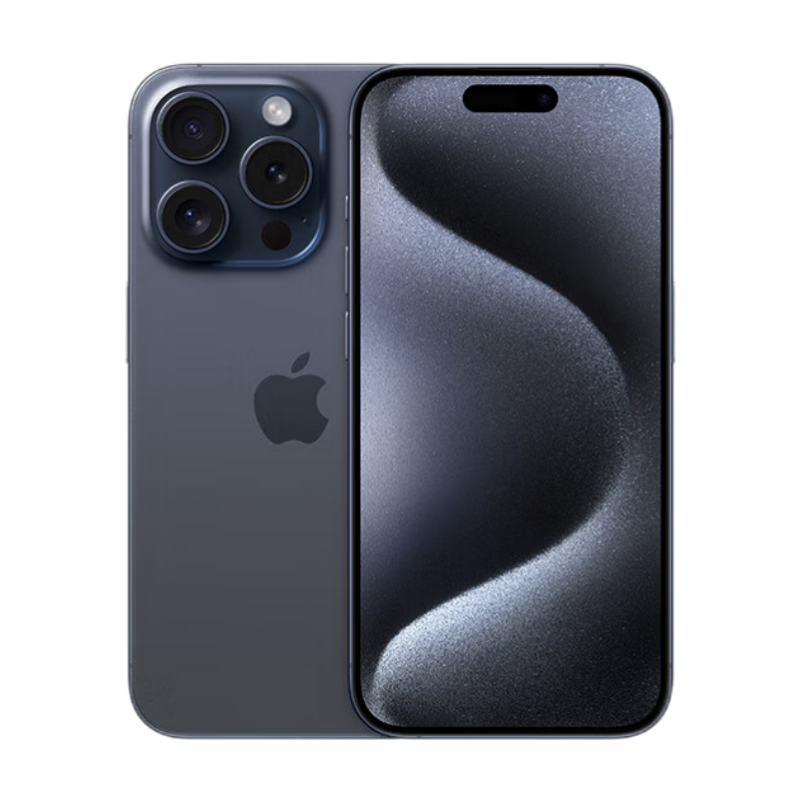 Apple/苹果 iPhone 15 Pro (A3104) 512GB 蓝色钛金属 支持移动联通电信5G 双卡双待手机