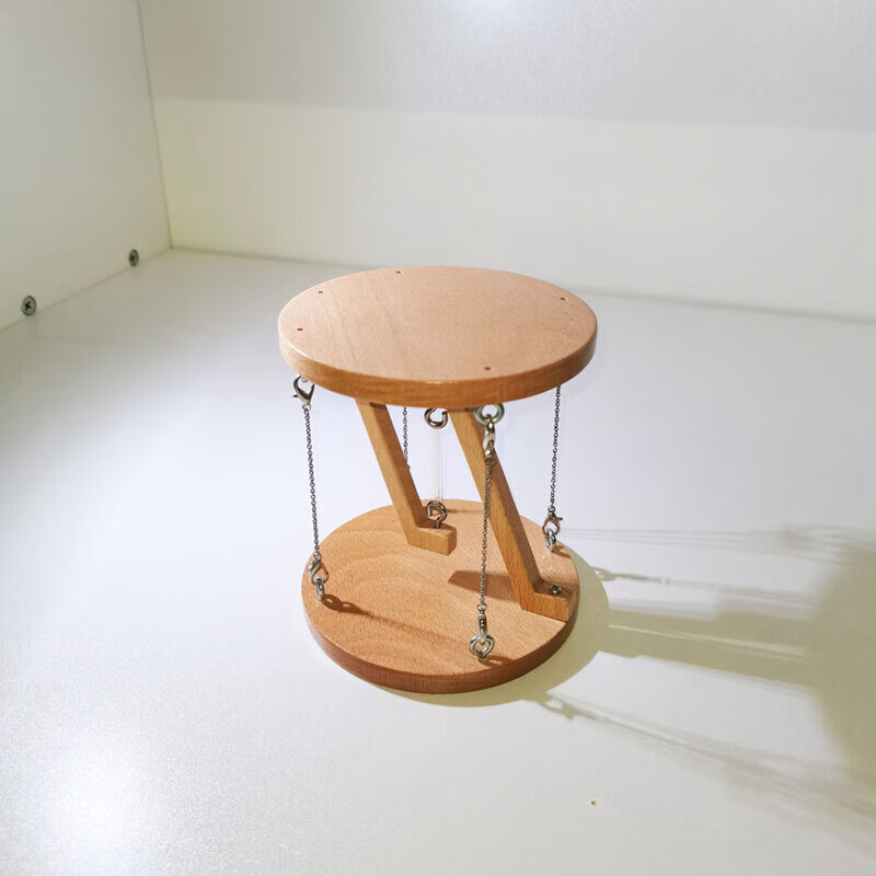 妙普乐 张拉整体摆件 张拉整体结构摆件家具模型悬浮抖音同款凳子桌