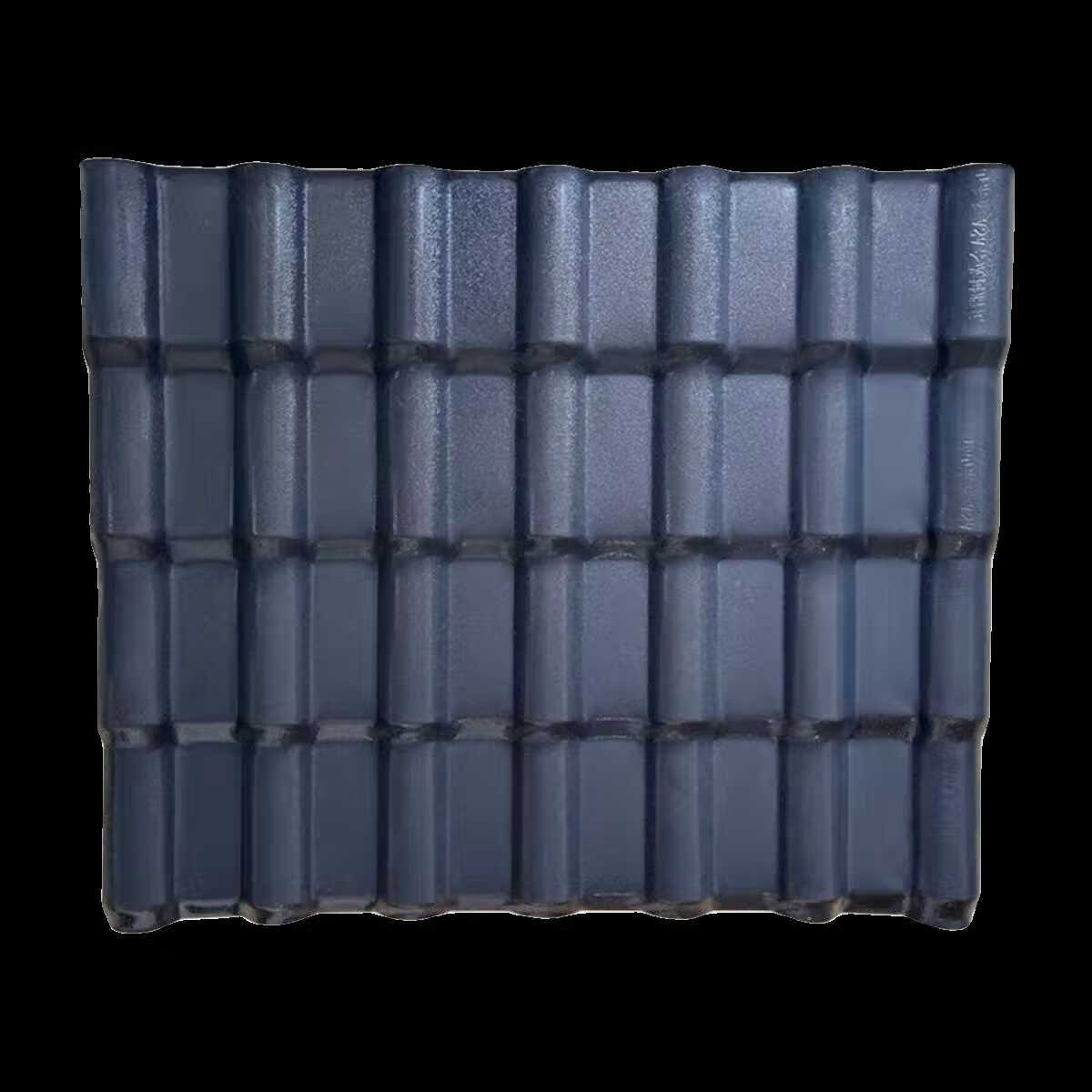 惠利得定制树脂瓦片加厚新型屋面屋顶雨棚仿古小青瓦琉璃彩钢塑料石棉