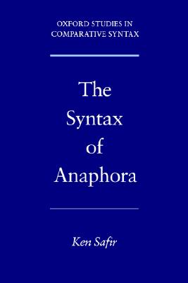 预订 the syntax of anaphora
