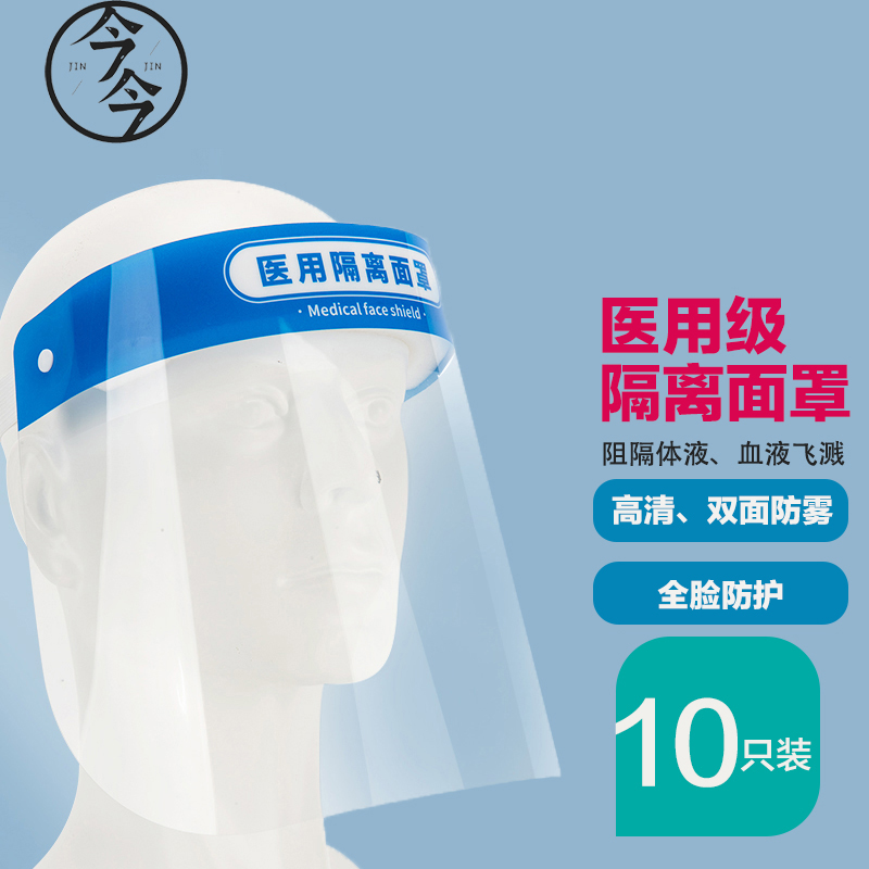 今今品牌医用隔离面罩价格走势及购买指南