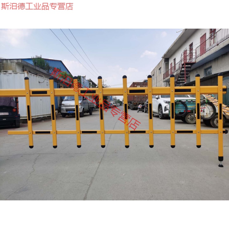 道闸栅栏杆铝合金八角杆小区门禁升降式挡车栅栏起落式拦车栅栏杆