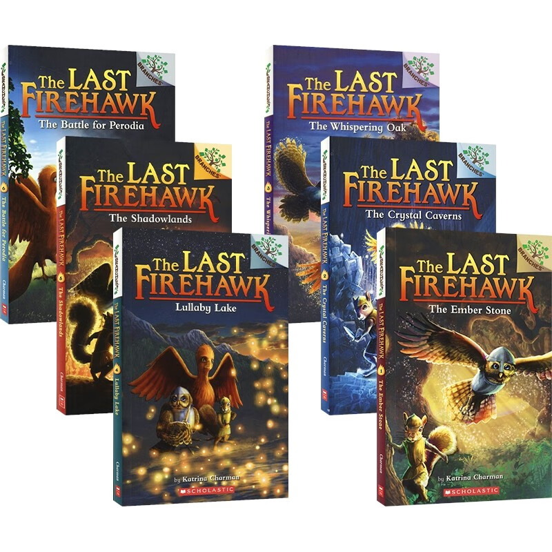 【进口原版】The Last Firehawk火鹰传奇6册Scholastic Branches学乐大树系列 儿童桥梁章节书课外分级阅读 6-12岁