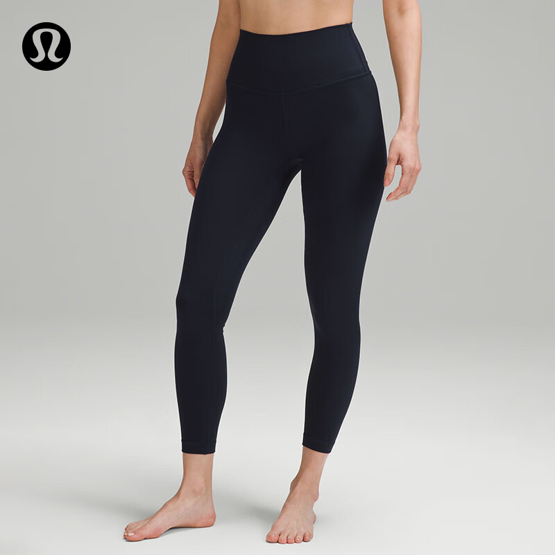 lululemon 丨Align™ 女士运动高腰紧身裤 24" LW5CWMA 瑜伽裤裸感 海军蓝（LW5CWMA） S
