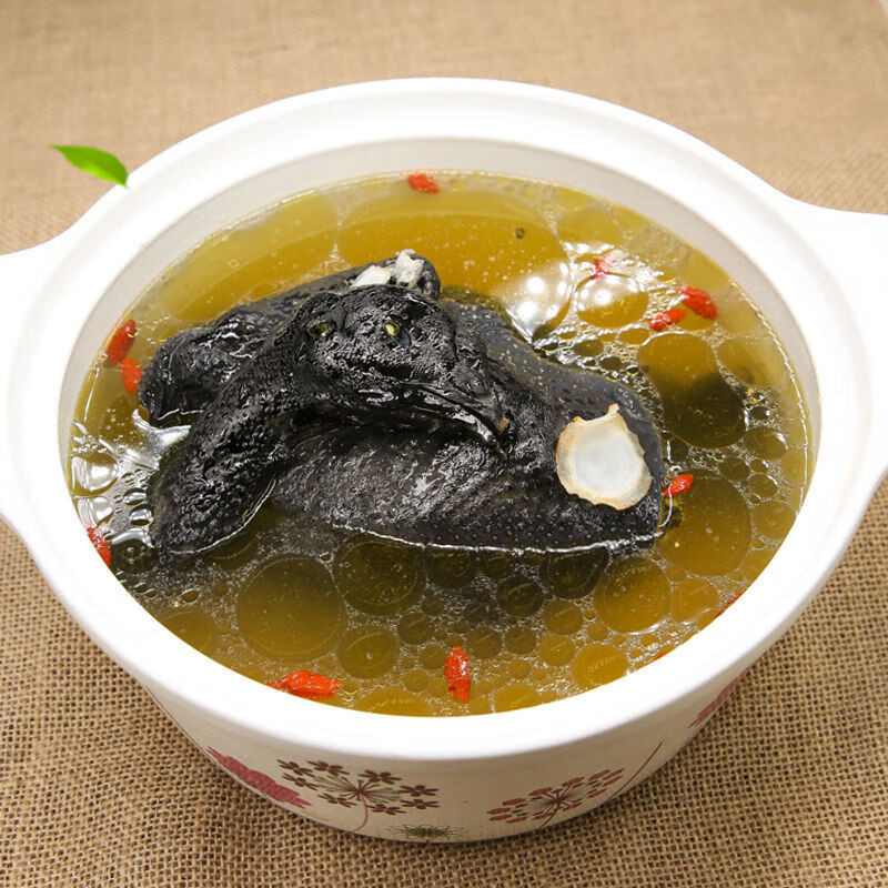 正宗太行山黑乌鸡五黑鸡乌骨鸡白羽乌鸡月子鸡土鸡柴鸡新鲜现杀 丽鲜