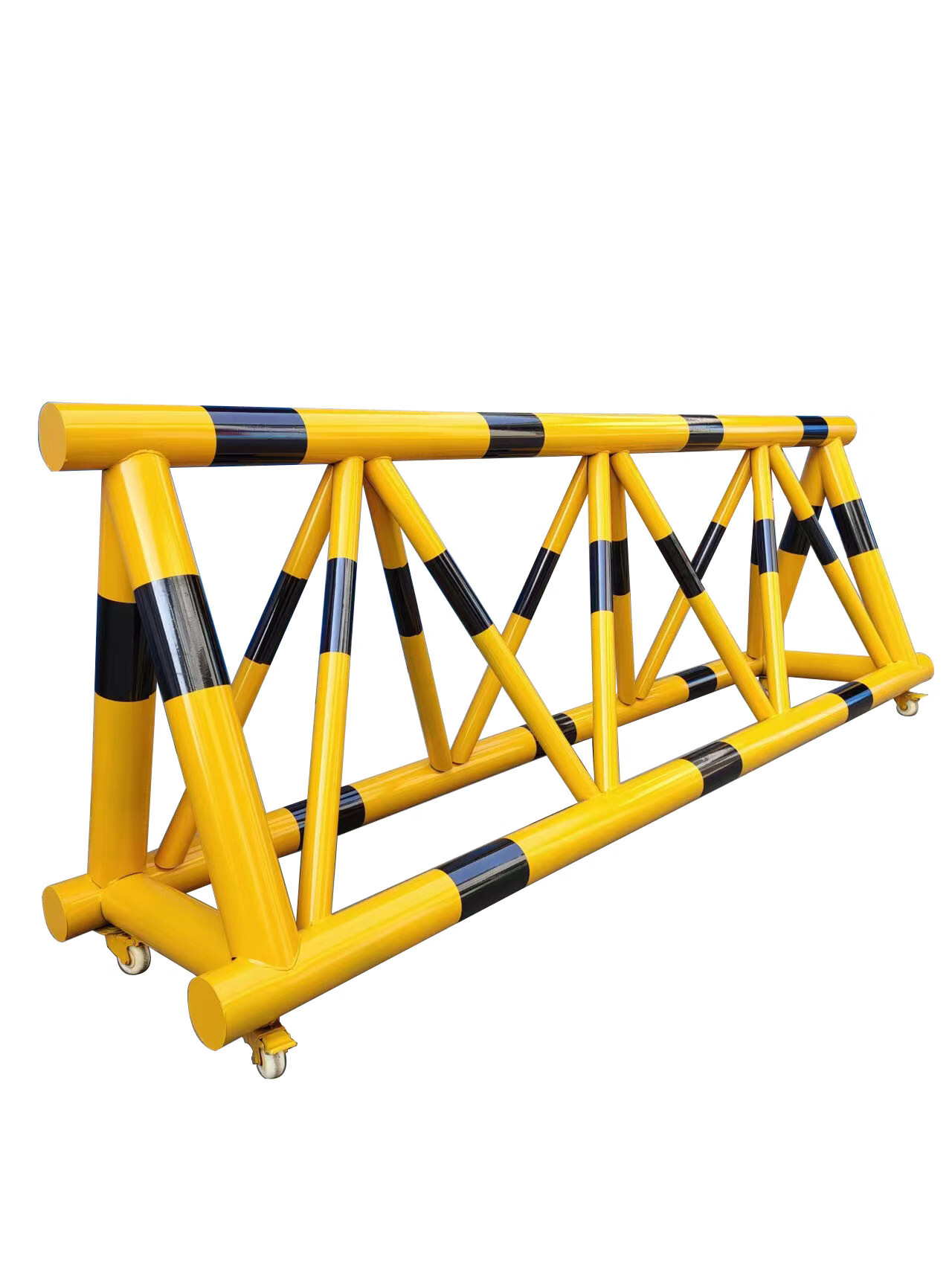 适用于拒马路障 可移动防冲撞防护栏 学校酒店幼儿园门口防撞栏隔 黄