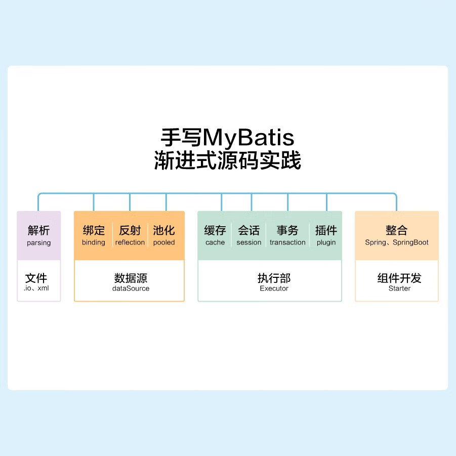 手写MyBatis：渐进式源码实践（全彩）