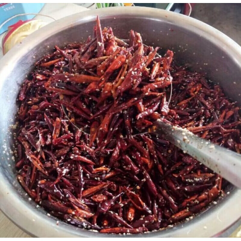 宜享健康250g贵州特产油炸辣椒丝香脆椒麻辣小吃农家粉馆脆辣大方家常