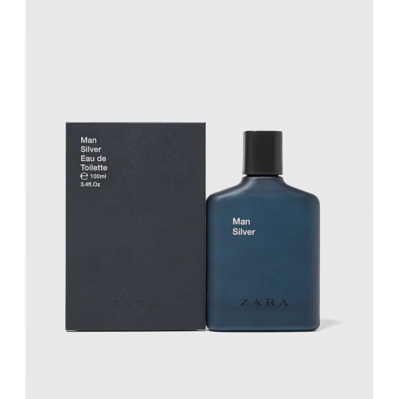 zara 520礼物 man silver 银色男士淡香水 100ml 12ml 其他/o 100ml