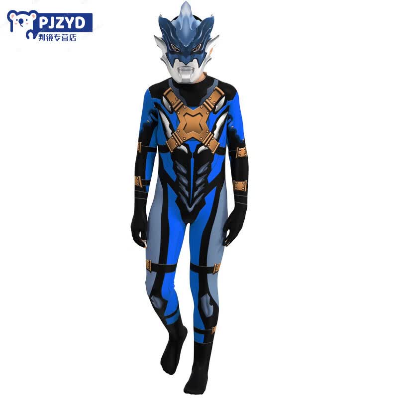 xiqkio奥特曼衣服男童新款cosplay动漫小孩超人托雷基亚连体紧身衣