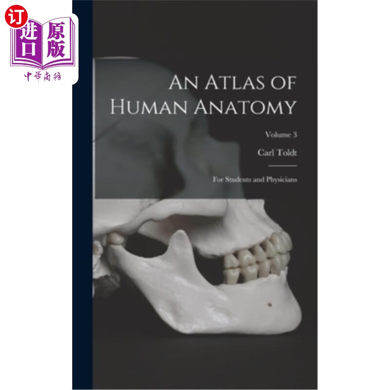 海外直订医药图书an atlas of human anatomy: for students and