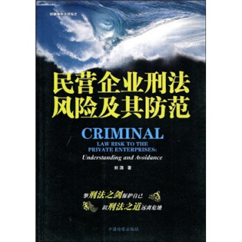 民营企业刑法风险及其防范【正版】