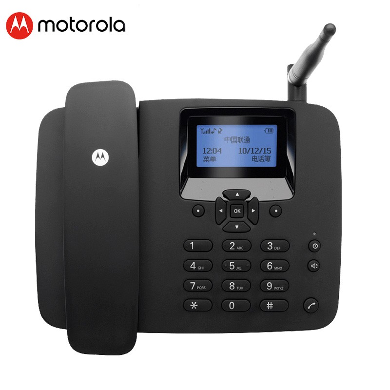 摩托罗拉(motorola)fw400lcm 4g插卡全网通电话机座机 家用办公无线