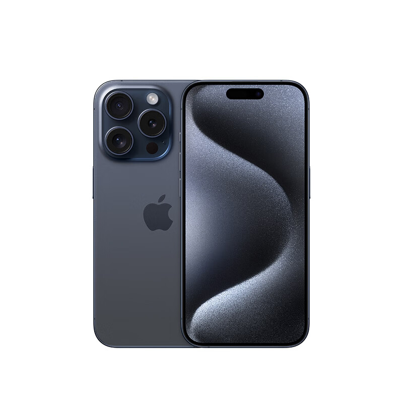 Apple【大王卡】 iPhone 15 Pro (A3104) 256GB 蓝色钛金属 支持移动联通电信5G 双卡双待手机