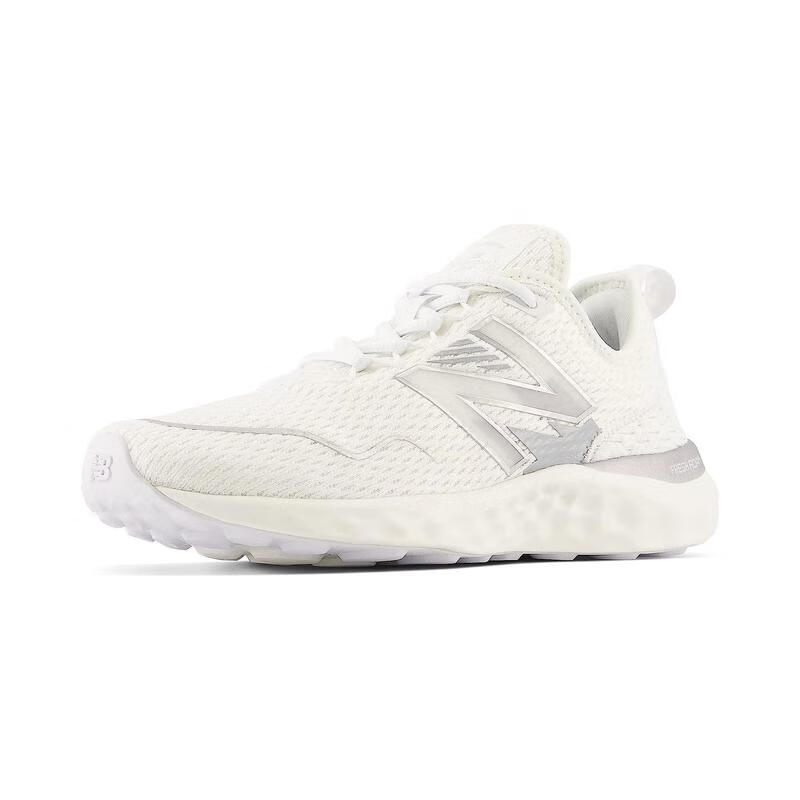 new balance新百伦fresh foam女士耐磨轻便缓冲跑步鞋 optic white