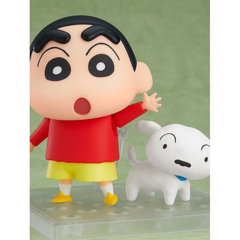 裕臻蜡笔小新粘土人#1317野原新之助可动换脸动漫二次元模型摆件