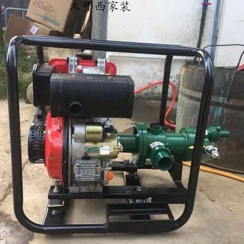 高扬程山地灌溉农用抽水泵自吸螺杆机高压大功率汽油柴油机爬坡王定制