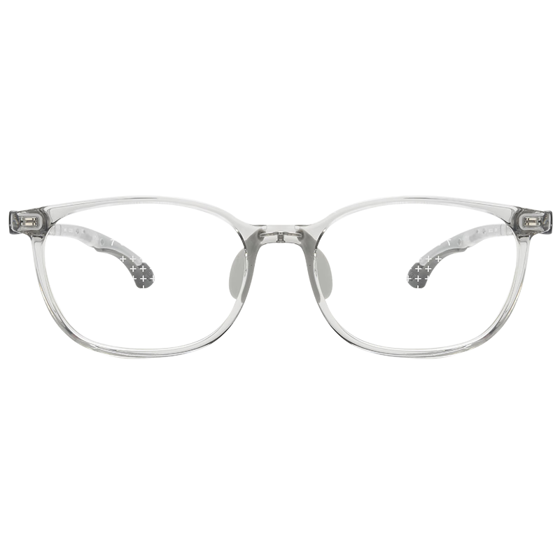 NEW BALANCE 新百倫近視眼鏡框初中學(xué)生青控系列運(yùn)動(dòng)防滑眼鏡架配鏡NB09267X NB09267X透灰色C03 0元贈(zèng)萬新1.60防藍(lán)光鏡片