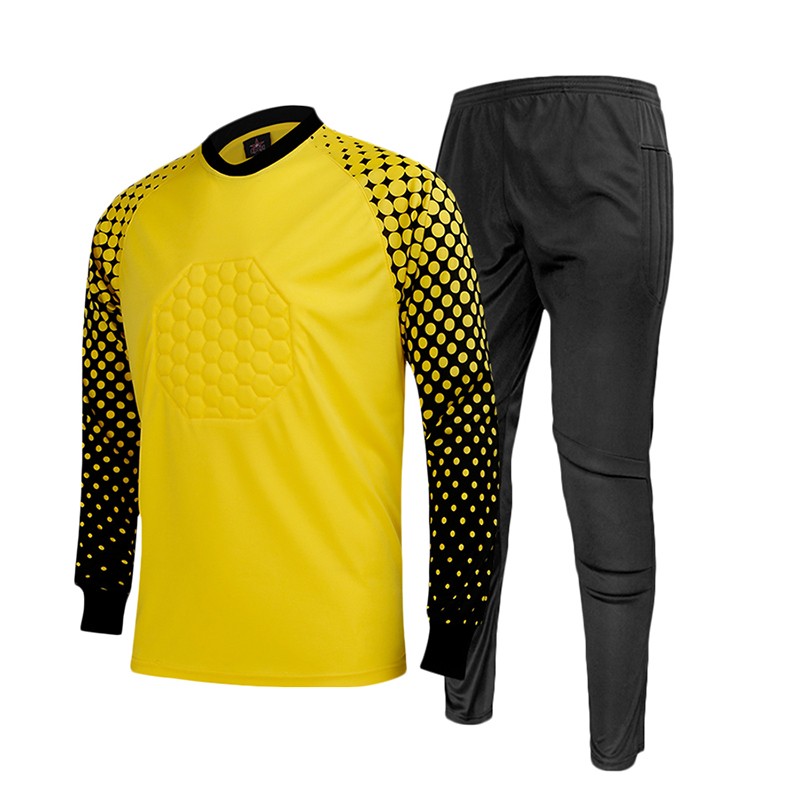 拥抱青春足球守门员服套装男成人长袖门将衣服定制足球比赛训练服龙门