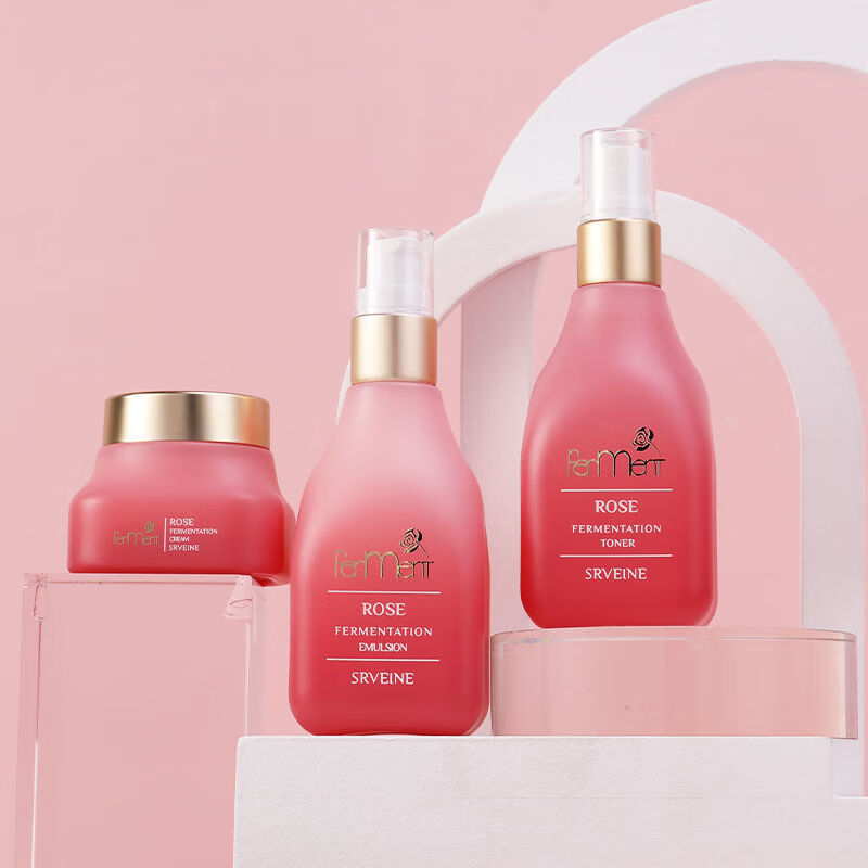 lism秀丽媤玫瑰橄榄发酵皙颜亮肤三件套 秀丽媤玫瑰橄榄套盒 亮肤