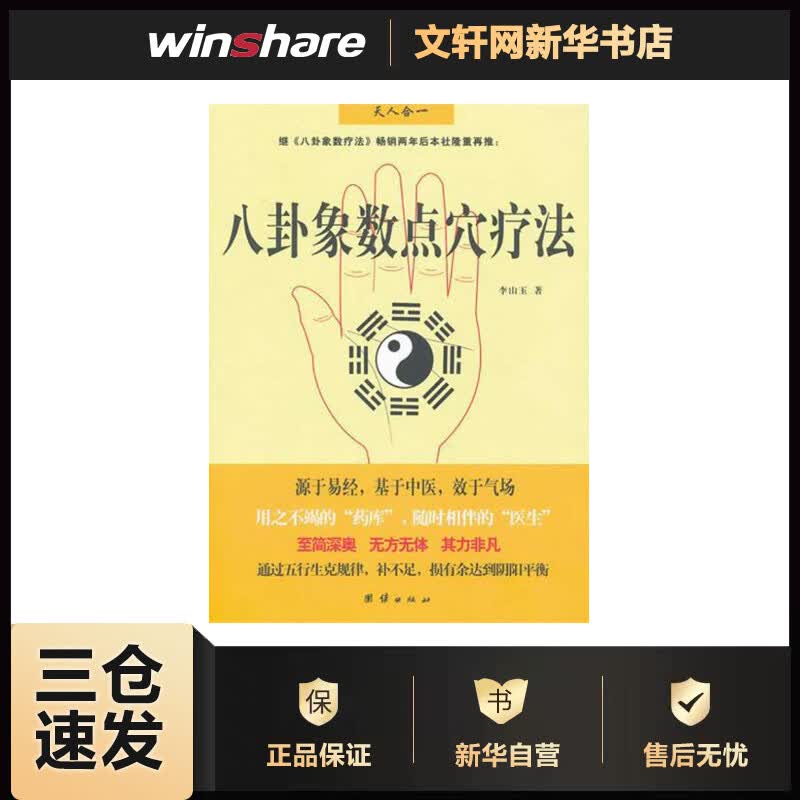 八卦象数点穴疗法 李山玉 书籍