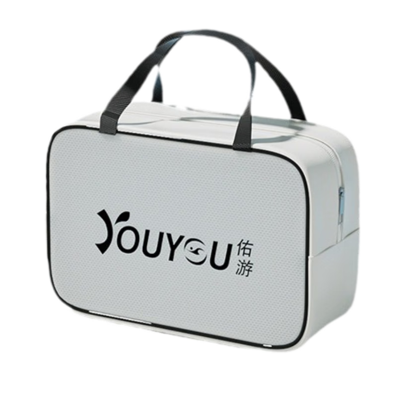 佑游游泳收納包大容量干濕分離防水袋健身包沙灘便攜洗澡包簡(jiǎn)約手提包 雪花白小號(hào)