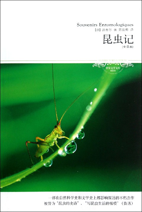 昆虫记(全译本插图本)/世界文学文库