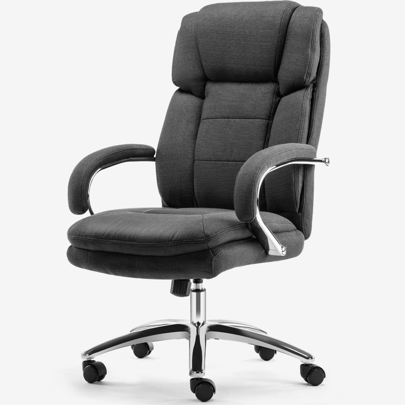 博泰 电脑椅 办公椅 家用转椅 职员椅黑色布椅 胖人专用椅 重磅椅BT-91026H