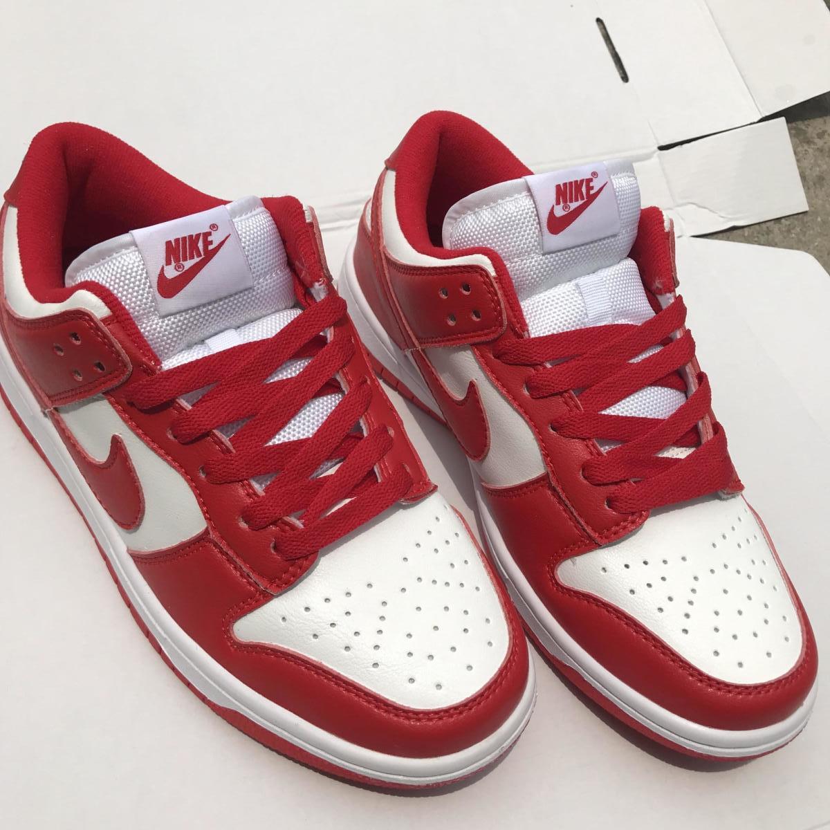耐克官方旗舰品质sbdunklow白红低帮板鞋男女同款高颜值 白红 36 bmoi