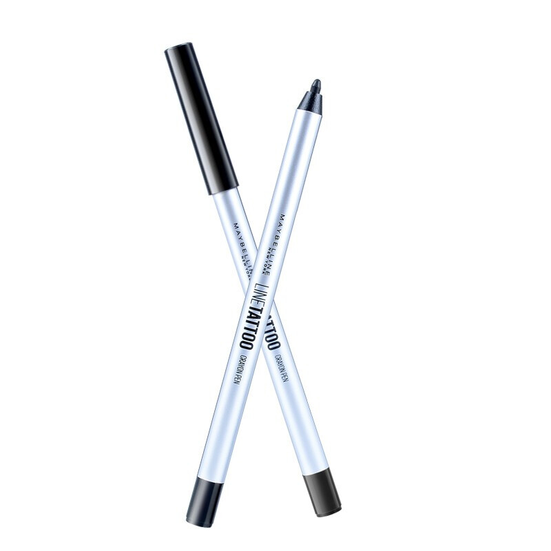 美宝莲(maybelline)铅笔式眼线笔防水不晕染初学者适用女士学生眼线笔