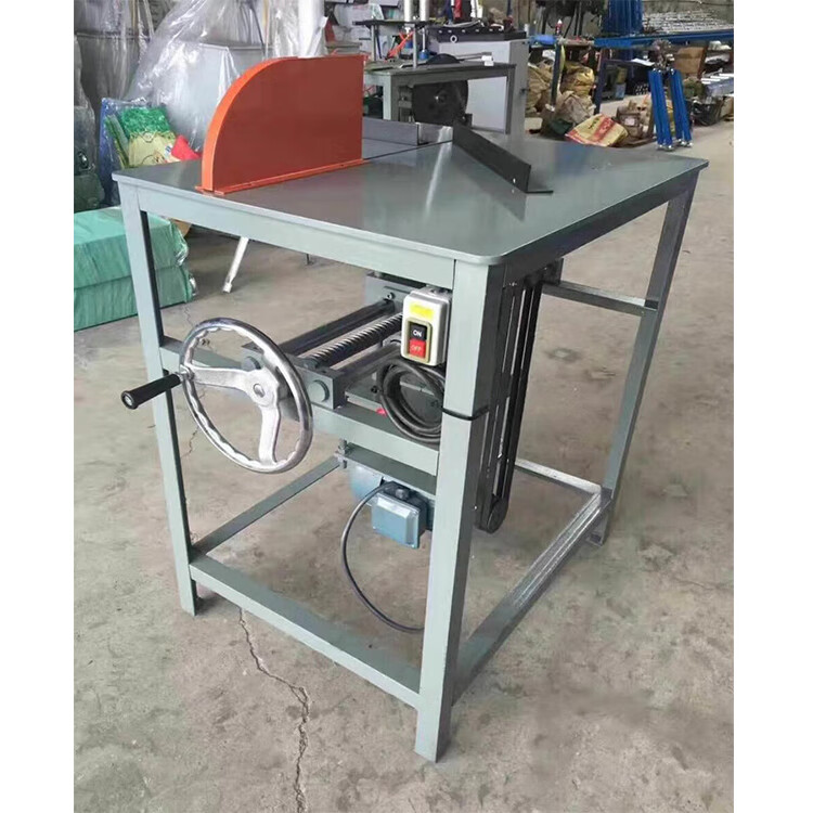 御舵45度90度多功能台锯手推手摇式方格条切割机台式幕墙装饰铝材开槽