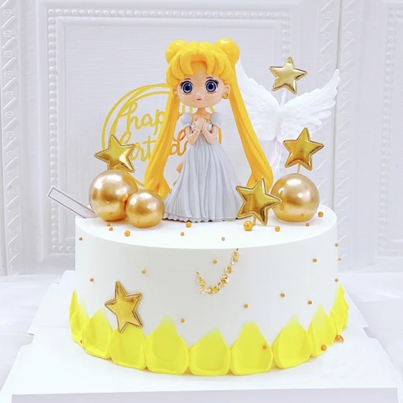网红水果儿童生日蛋糕女孩男孩同城配送当天到创意全国订做 小公主