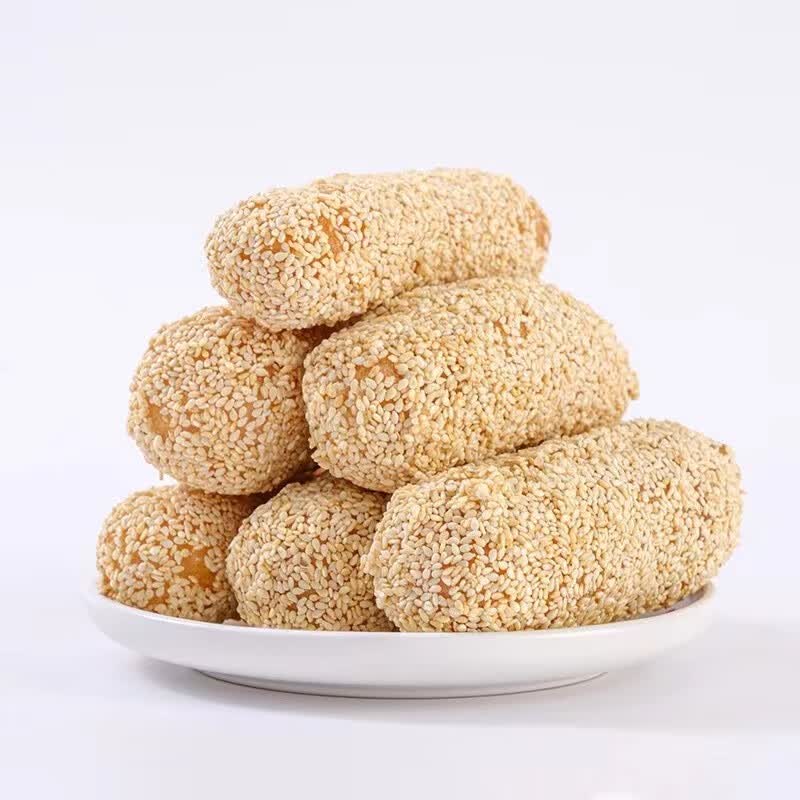 老爺孙手工麻枣白芝麻筒雪枣大京果糕点点心怀旧零食酥脆松软茶点小吃 250g*2袋使用感如何?
