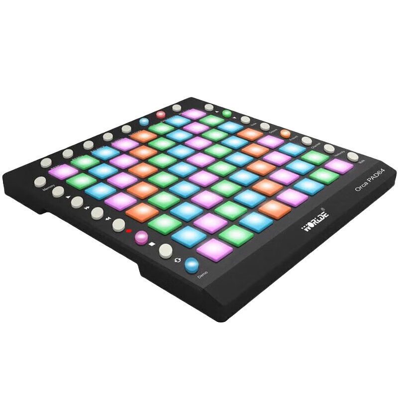 WORLDE電音打擊墊launchpad midi編曲鍵盤DJ音樂控制器 打擊樂器初學(xué)者 專業(yè)款 官方標(biāo)配禮包