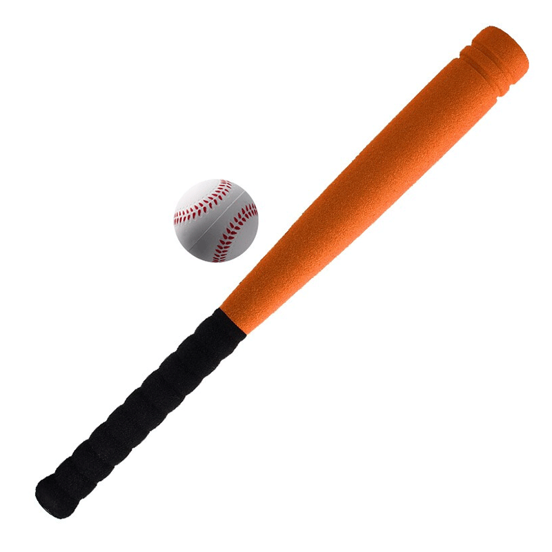 仁咸儿童棒球棒棍海绵橡胶软式塑料支架杆子幼儿学生垒球表演道具玩具