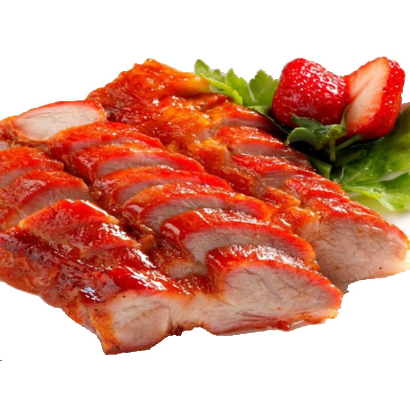 鲜有志汕头特产烧肉港式蜜汁烧腊熟食送酸梅酱真空500g