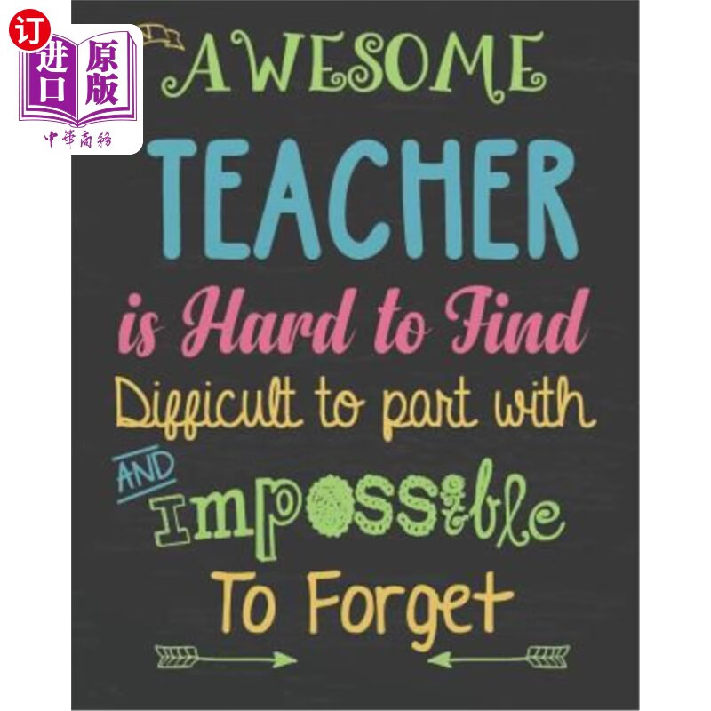 awesome teacher is hard to find difficult to part with &
