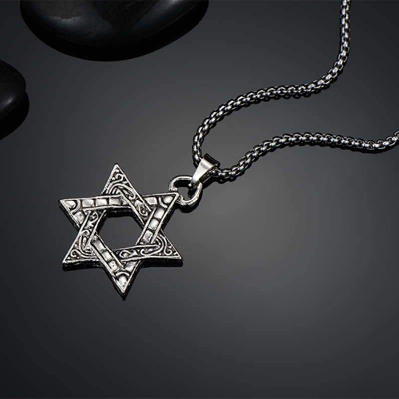 男生项链潮牌男士链子颈链首饰吊坠嘻哈网红配饰冷淡风街头毛衣链sn