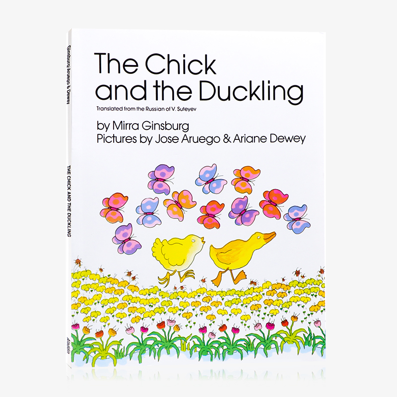 小鸡和小鸭 the chick and the duckling 英文原版绘本 儿童性格培养