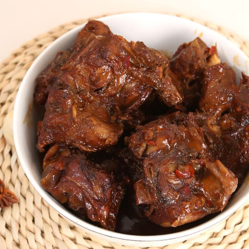 艾克拜尔新鲜多肉牛脊骨牛蝎子4斤 酱大骨 火锅食材 多肉牛肉