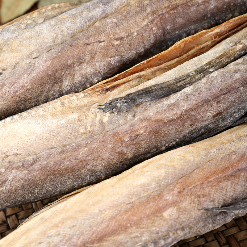 棒棒鱼太鱼大棒鱼鳕鱼海鱼干煲汤煲 淡晒大条柴鱼干250克【全足干】